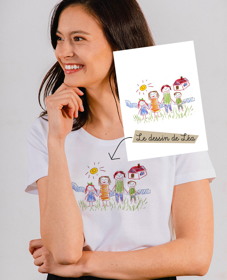 T-shirt femme personnalisé Le petit artiste