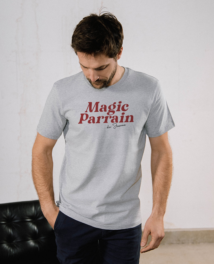 T-shirt Homme personnalisé Magic Parrain