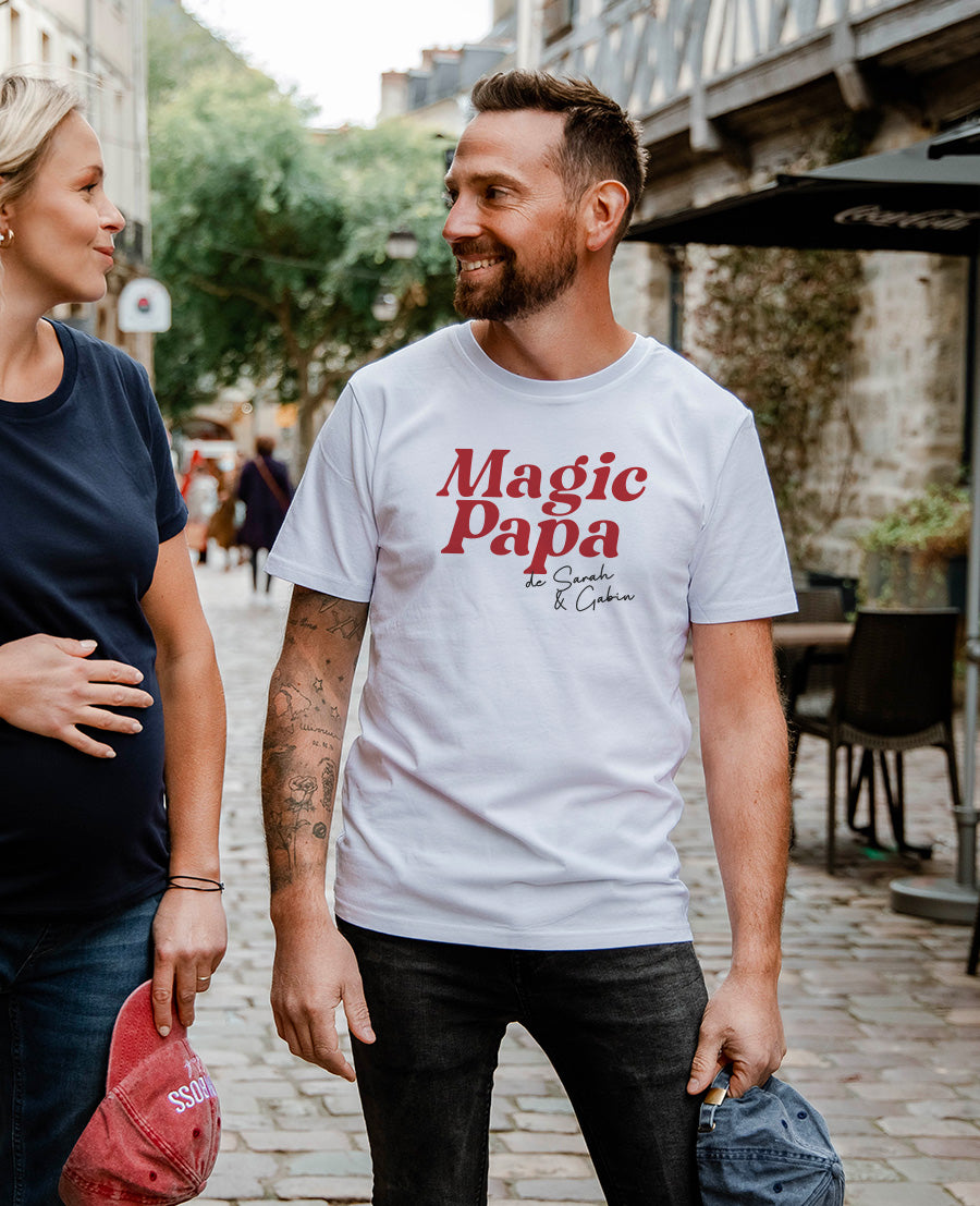 T-shirt Homme personnalisé Magic Papa